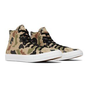 Converse Chuck Taylor All Star 2 Hi Camo Sandy/Chocolate UNISEX M7 W9 NWOT
